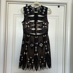 BCBG mazazria black dress size 8